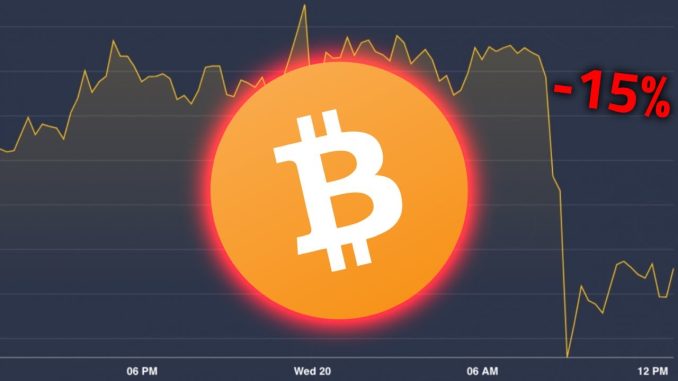 Bitcoin Flash Crashes -15% | Here's What You Need To Know