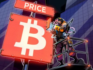 Bitcoin price faces key moving average showdown 3 weeks after breakout