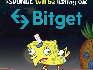 Smash Hit Meme Coin $SPONGE Pumps 67% Higher on Bitget and Gate.io Listings Excitement