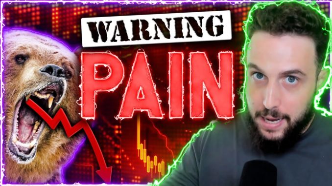 WARNING: DO NOT FOMO!! More Pain Likely For Crypto!