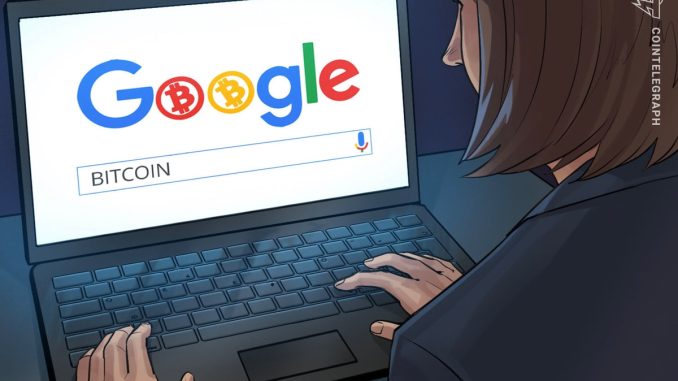 Google searches for ‘crypto’ fall to 2020 levels as BTC sentiment neutral